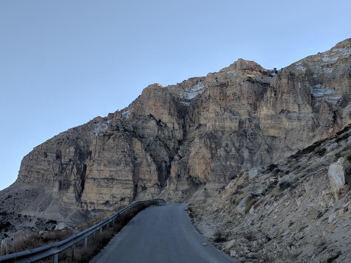 Great Rock Formation Daniyeh-Hermel Road