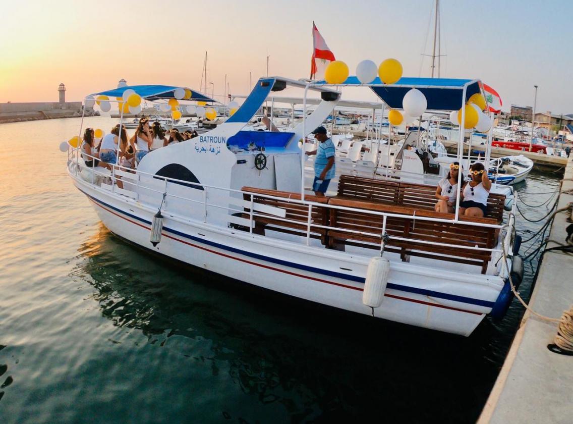 Boat trip in Batroun