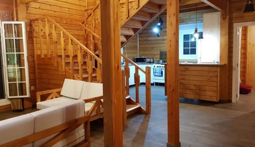 Wooden Villa for 8 guests