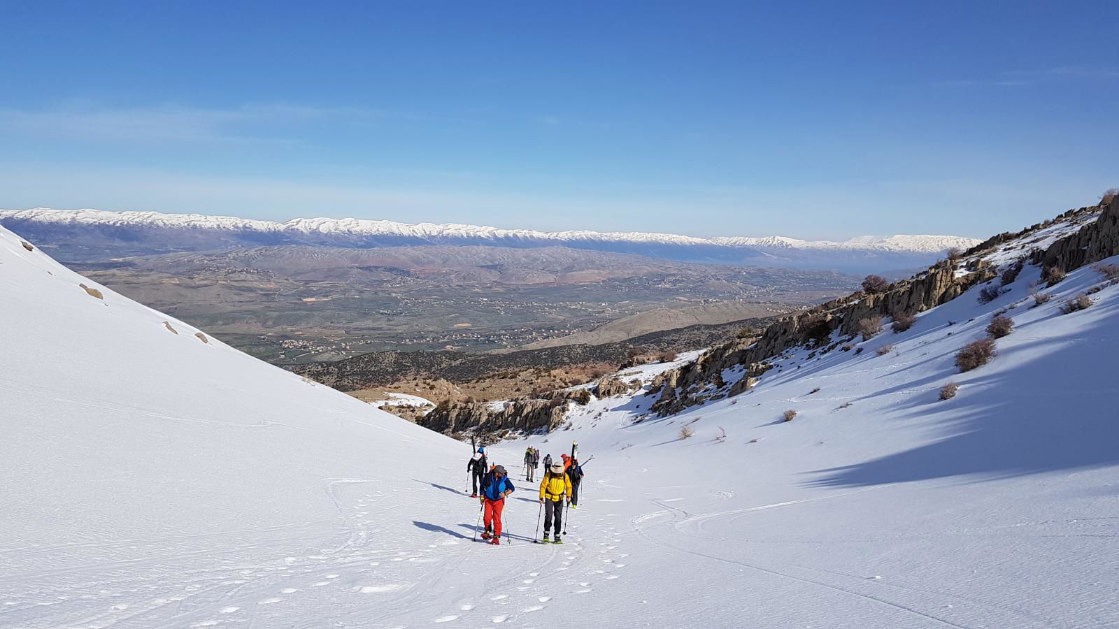 Mount Hermon winter ascent (Summit at 2813 m)