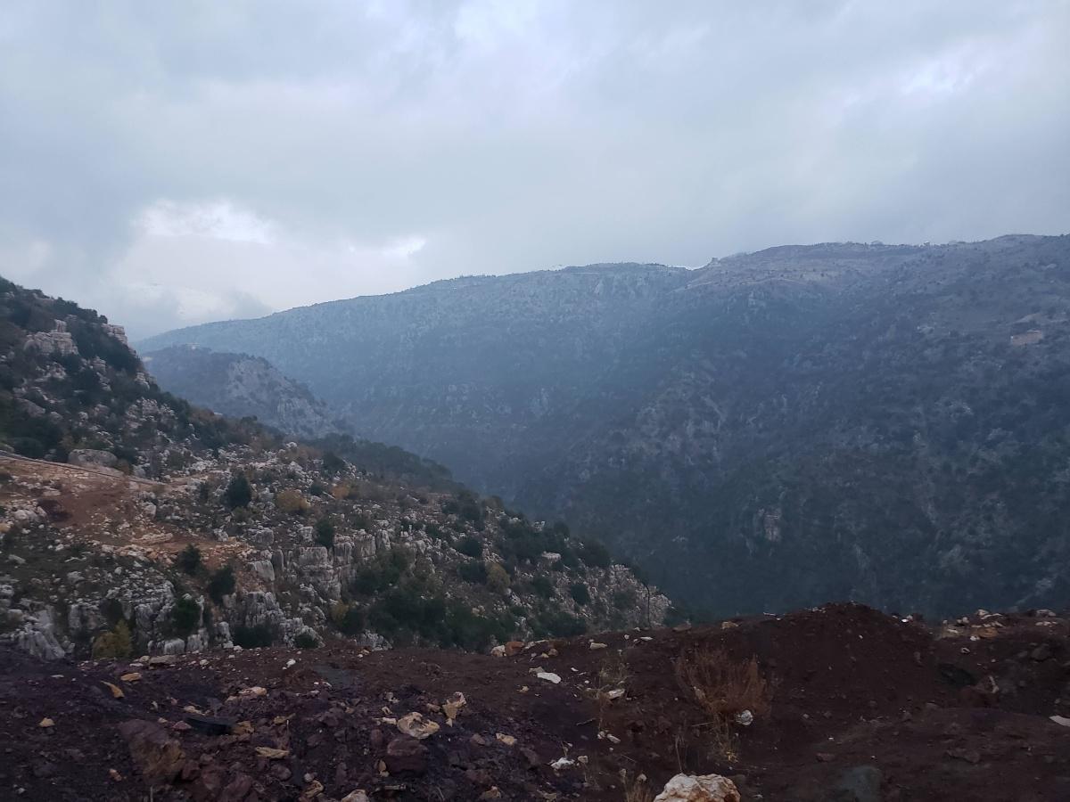 Drive between Ain Al Qabou and Bteghrine