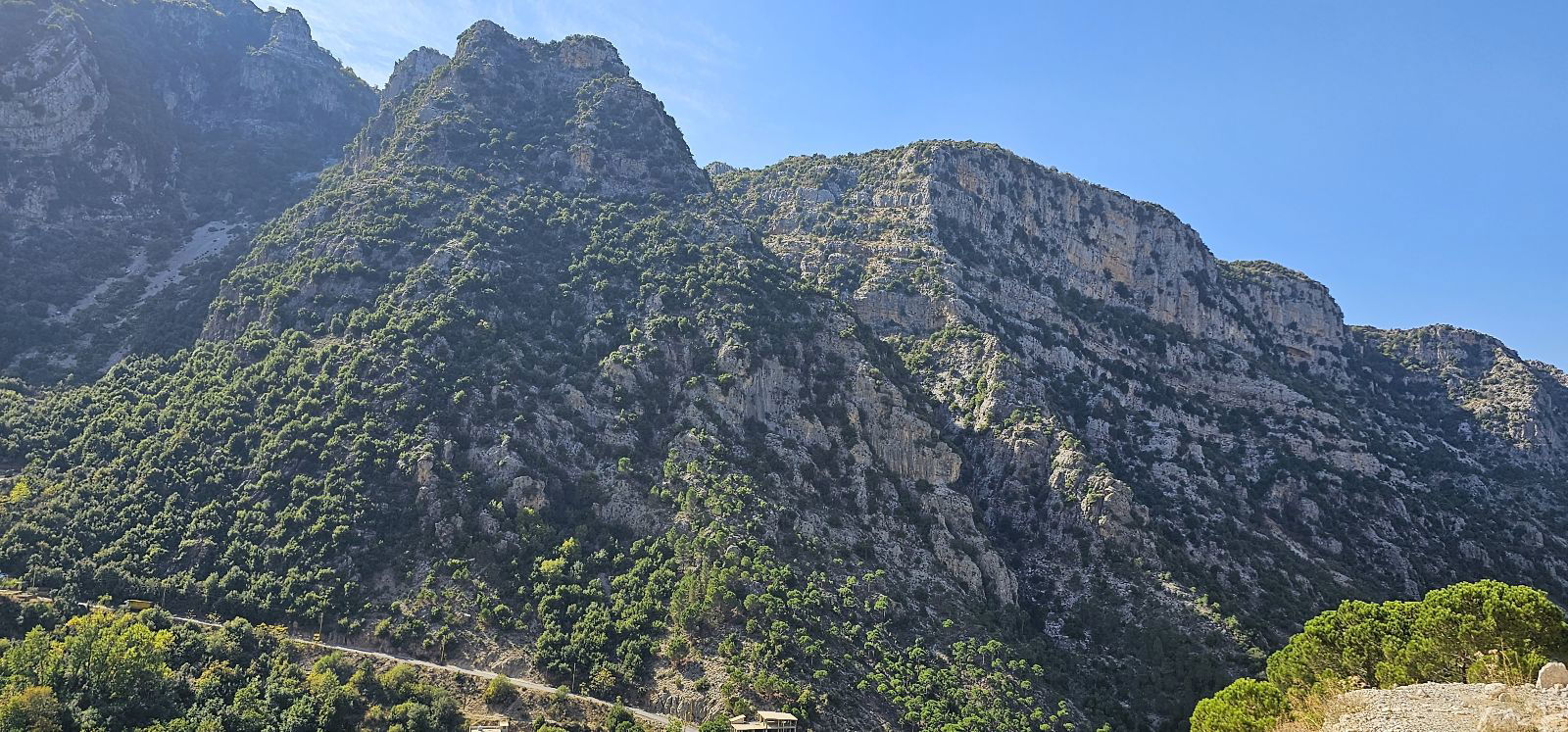 View From Road Tannourine