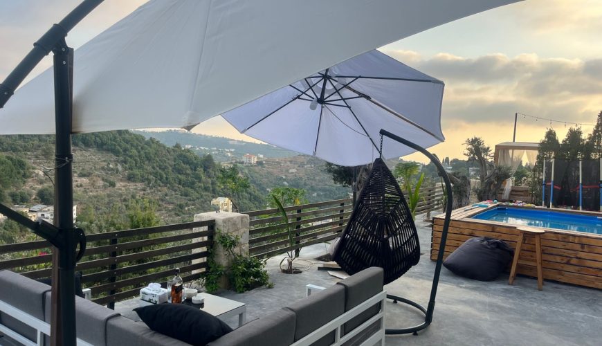 Small Chalet with Pool – Chamat, Jbeil