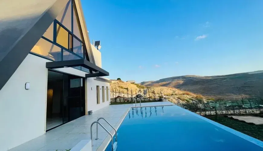 A Shaped Bungalow with Private Pool – Kfarsir, Nabatieh