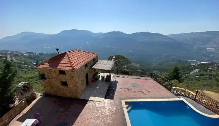 Chalet with Private Pool – Ghaboun, Aley